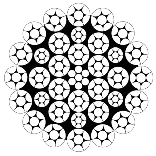 Крановый канат 9.6x0.7x0.65 мм ЛК-Р ГОСТ 2688-80